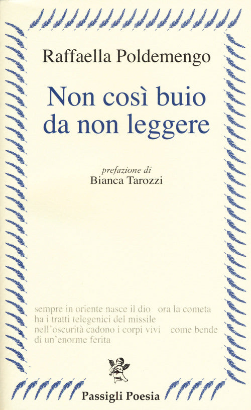 Non cos buio da non leggere
