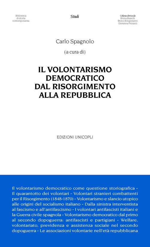 Il volontarismo democratico dal Risorgimento alla Repubblica