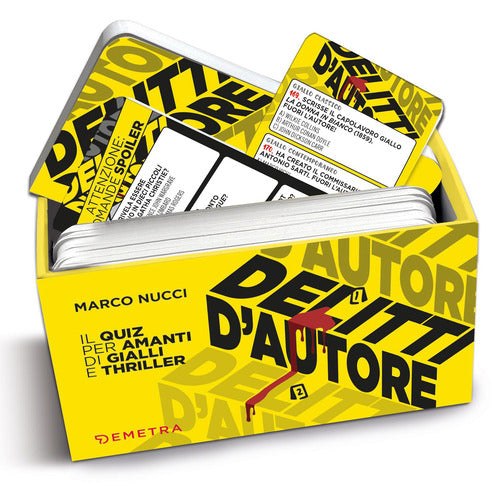 Delitti d'autore. Il quiz per gli amanti di gialli e thriller