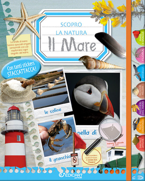 Il mare. Scopro la natura. Con adesivi