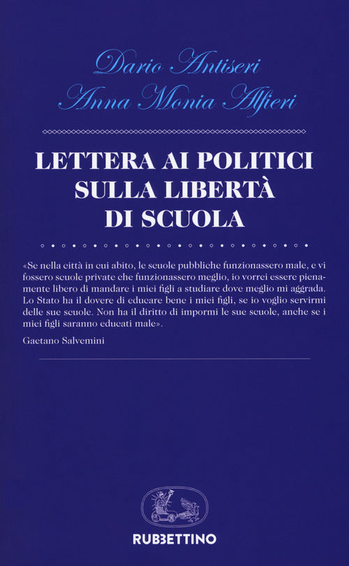 Lettera ai politici sulla libert di scuola