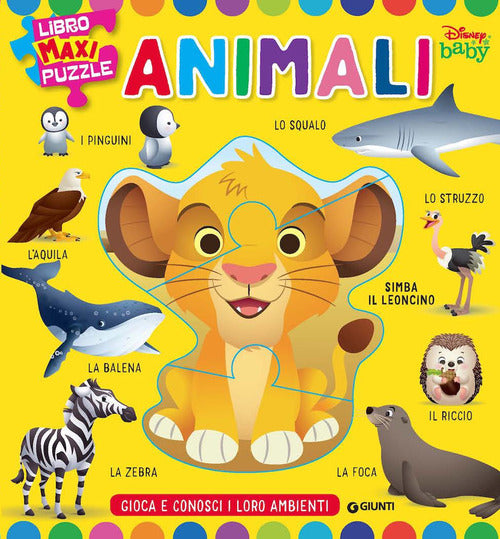 Animali. Libro maxi puzzle