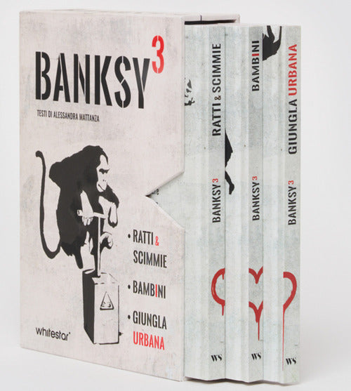 Banksy. Ratti & scimmie-Bambini-Urban jungle