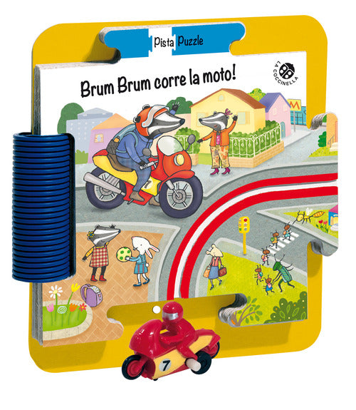 Brum brum corre la moto