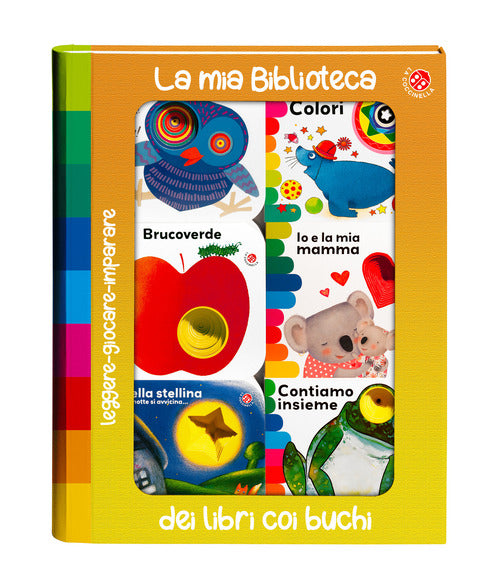 La mia biblioteca dei libri coi buchi