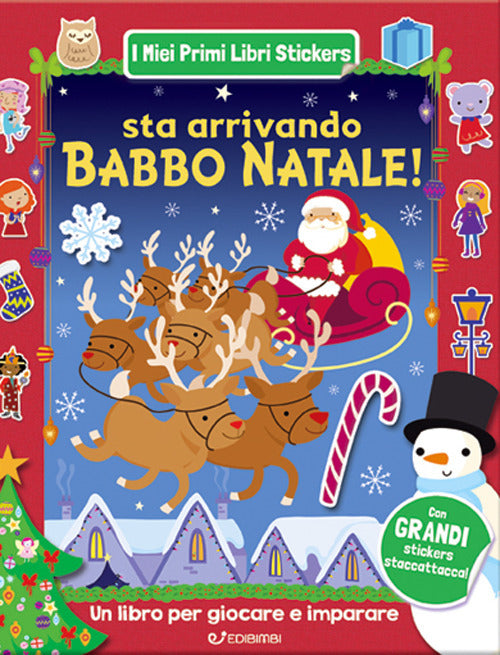 Sta arrivando Babbo Batale! Con adesivi