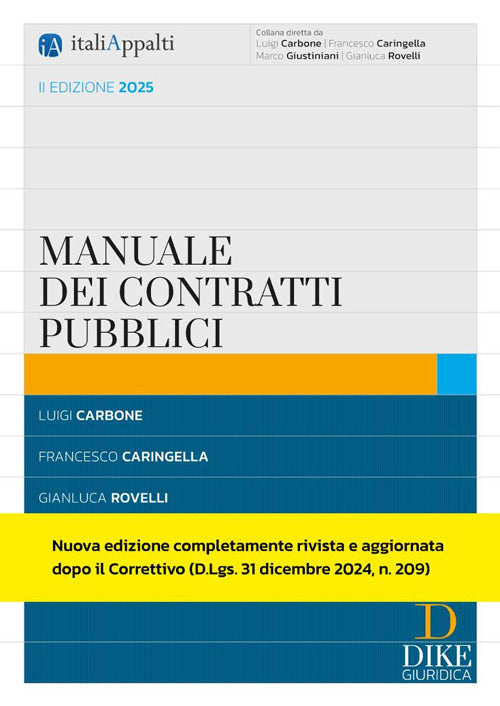 Manuale dei contratti pubblici