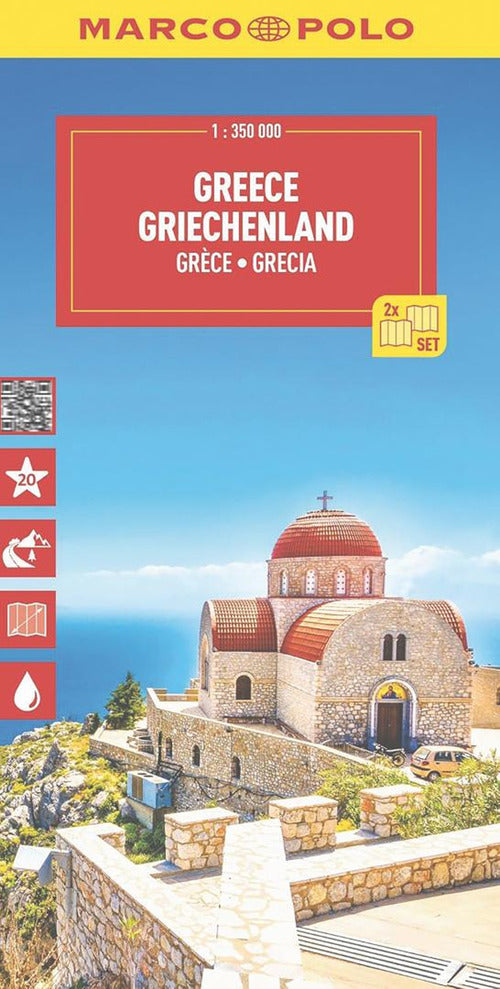 Grecia, Cicladi, Corf, Sporadi 1:350.000