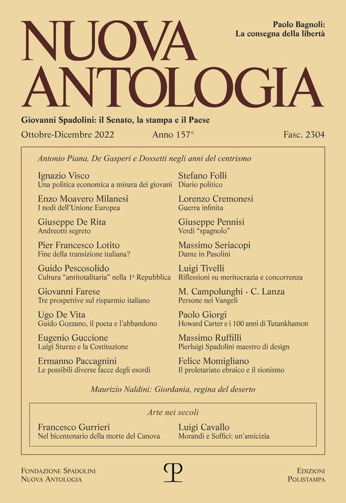 Nuova antologia. Vol. 4: Ottobre-dicembre