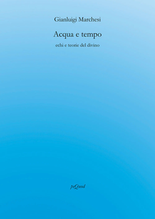 Acqua e tempo