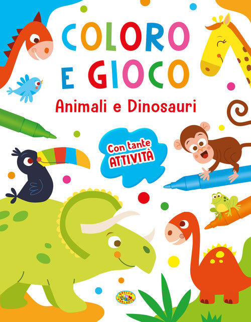 Animali e dinosauri. Coloro e gioco