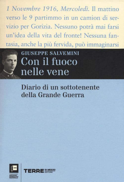 Con il fuoco nelle vene. Diario di un sottotenente della grande guerra