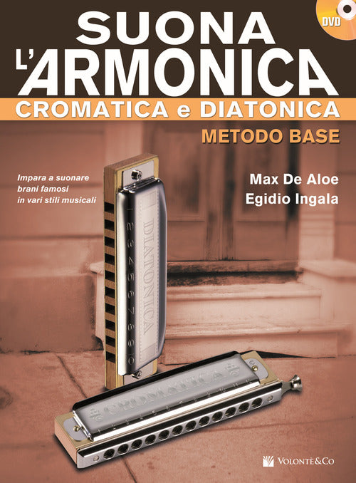 Suona l'armonica cromatica e diatonica. Metodo base