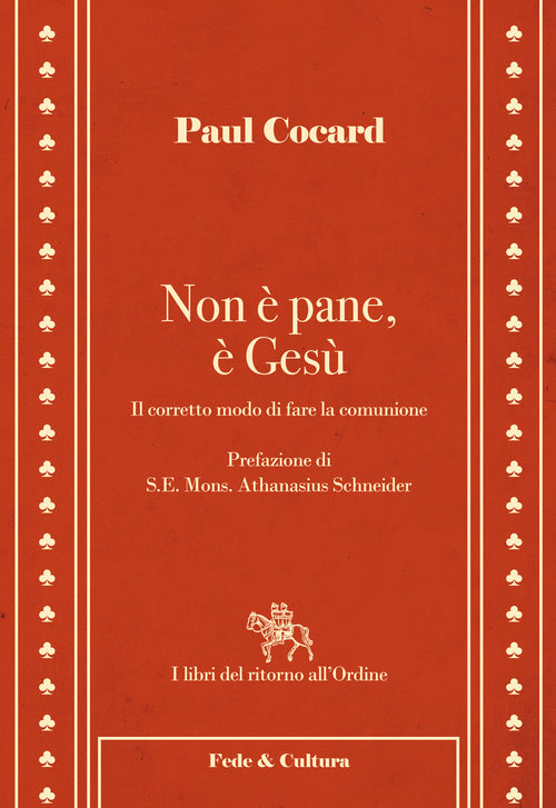 Non è pane, è Gesù. Il corretto modo di fare la comunione