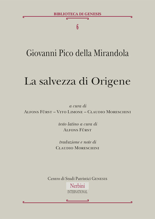 La salvezza di Origene