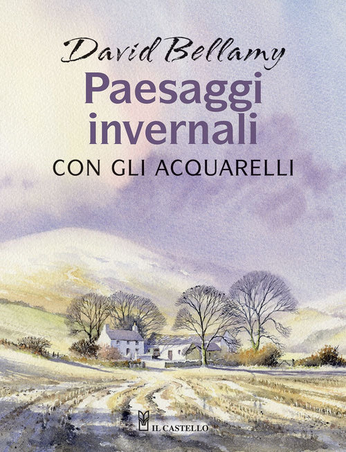 Paesaggi invernali con gli acquarelli