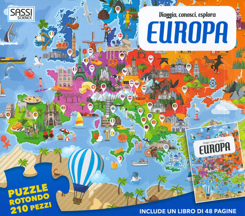 Europa. Viaggia, conosci, esplora. Con puzzle