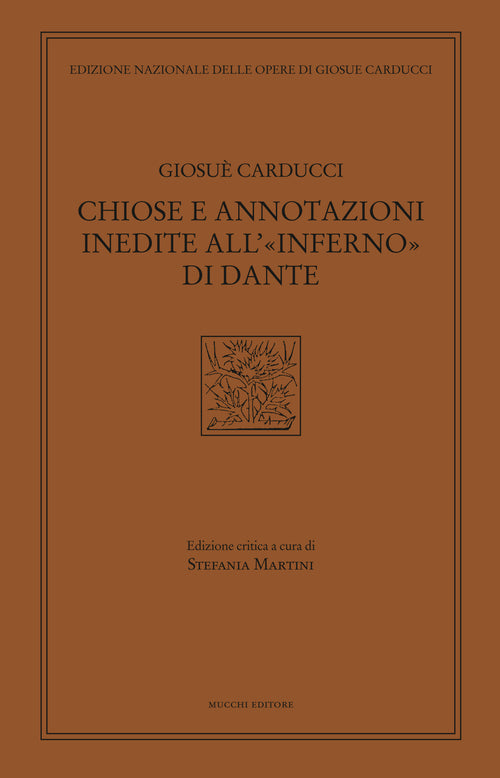 Chiose e annotazioni inedite all'Inferno di Dante