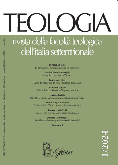 Teologia. Rivista della facolt teologica dell'Italia settentrionale. Vol. 1