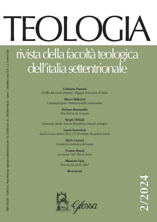 Teologia. Rivista della facolt teologica dell'Italia settentrionale. Vol. 2