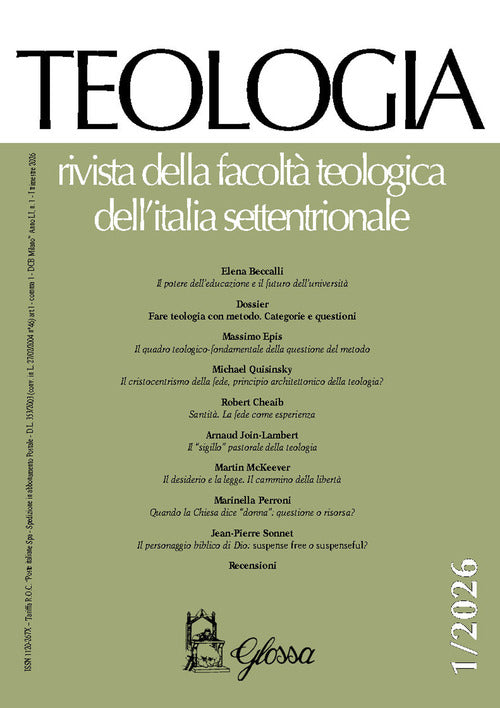 Teologia. Rivista della facoltà teologica dell'Italia settentrionale. Vol. 1