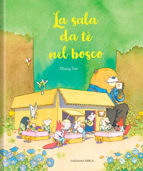 La sala da tè nel bosco