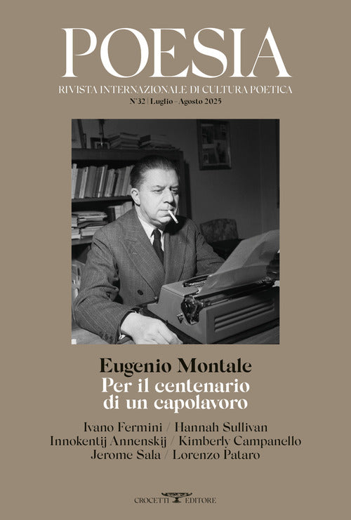 Poesia. Rivista internazionale di cultura poetica. Nuova serie. Vol. 32