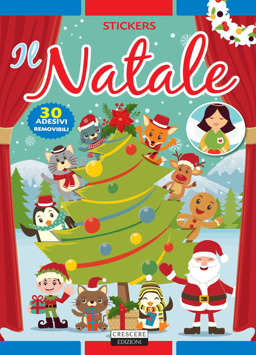 Il Natale. Con 30 adesivi removibili