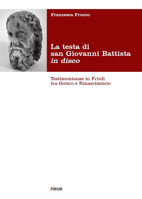 Testa di San Giovanni Battista in disco