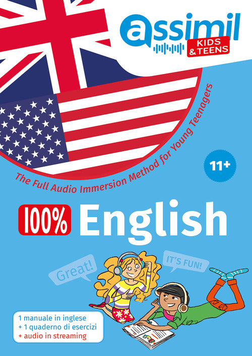 100% English. The Full Audio Immersion Method
