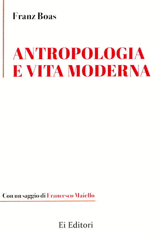 Cover of Antropologia e vita moderna