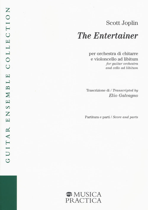 Cover of entertainer. Per orchestra di chitarre e violoncello ad libitum