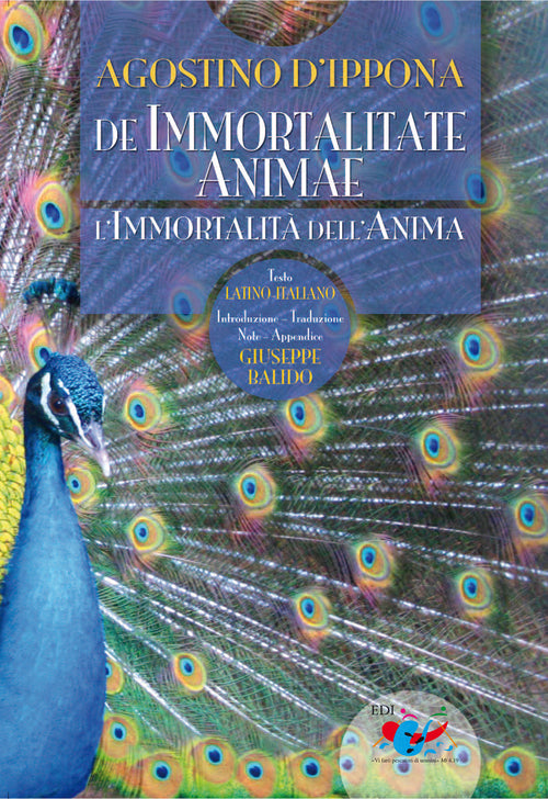 Cover of De immortalitate animae-L'immortalità dell'anima