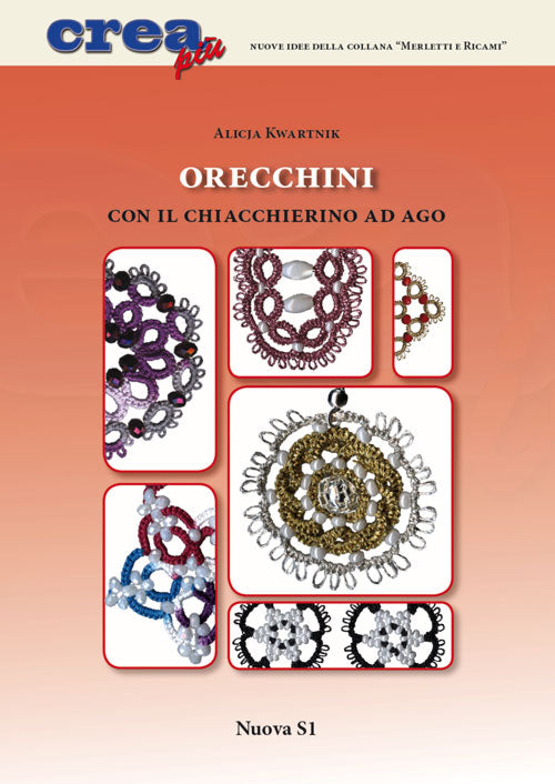 Cover of Orecchini con il chiacchierino ad ago