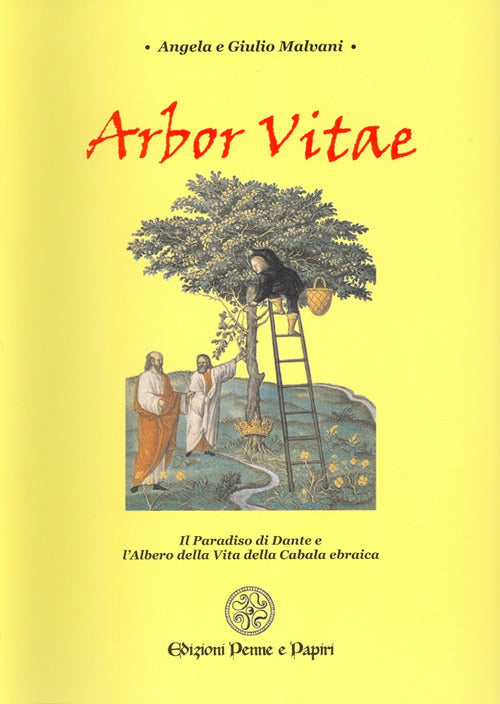 Cover of Arbor vitae. Il Paradiso di Dante e l'albero della vita della cabala ebraica