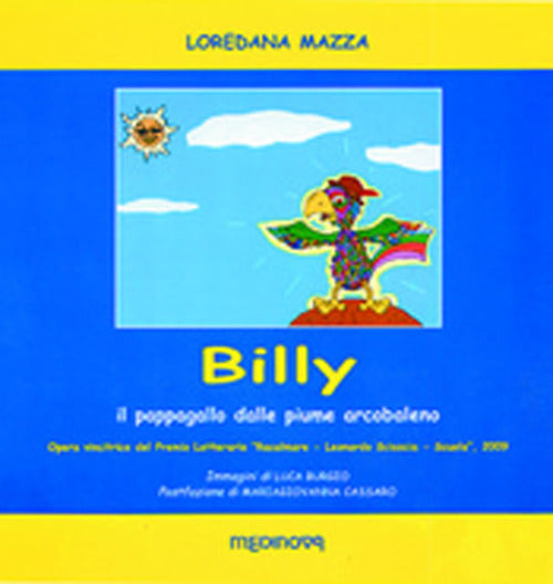 Cover of Billy. Il pappagallo dalle piume di arcobaleno