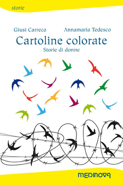 Cover of Cartoline colorate. Storie di donne