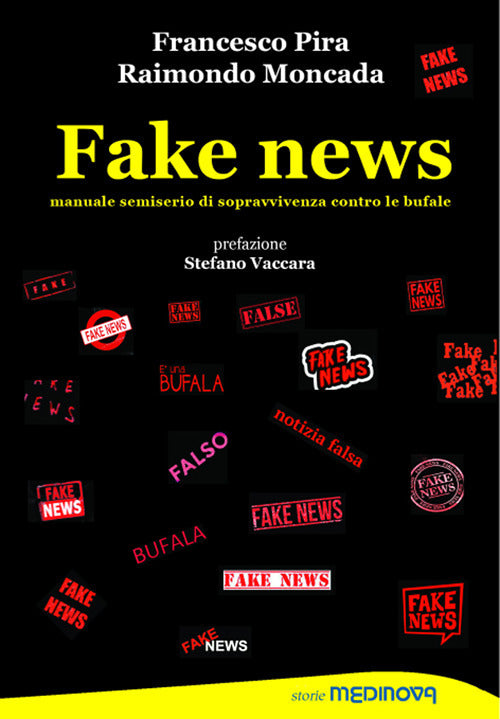 Cover of Fake news. Manuale semiserio di sopravvivenza contro le bufale