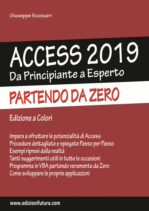 Cover of Access 2019. Da principiante a esperto partendo da zero