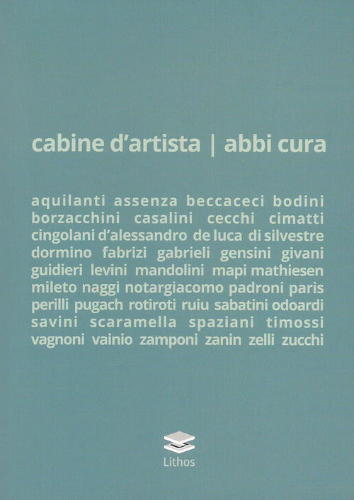 Cover of Cabine d'artista - abbi cura