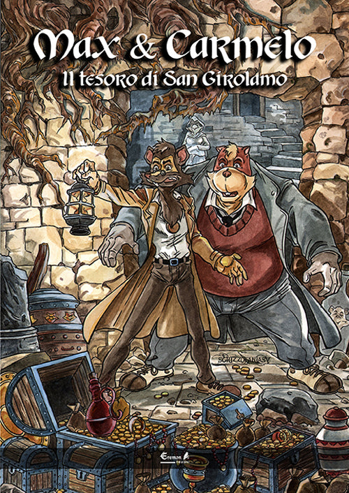 Cover of Max e Carmelo. Il tesoro di San Girolamo