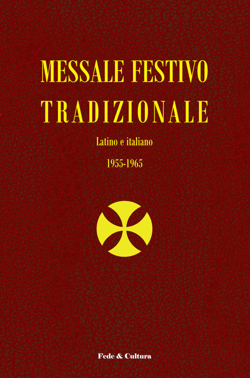 Cover of Messale festivo tradizionale