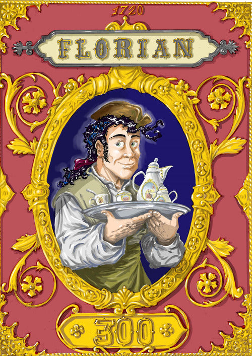 Cover of Florian 300. Il Caffè Florian di Venezia. Una storia iniziata 300 anni fa...