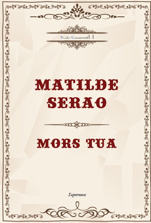 Cover of Mors tua