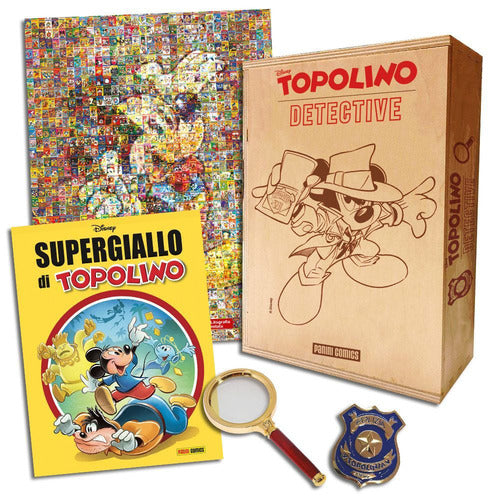 Cover of Topolino detective. Box