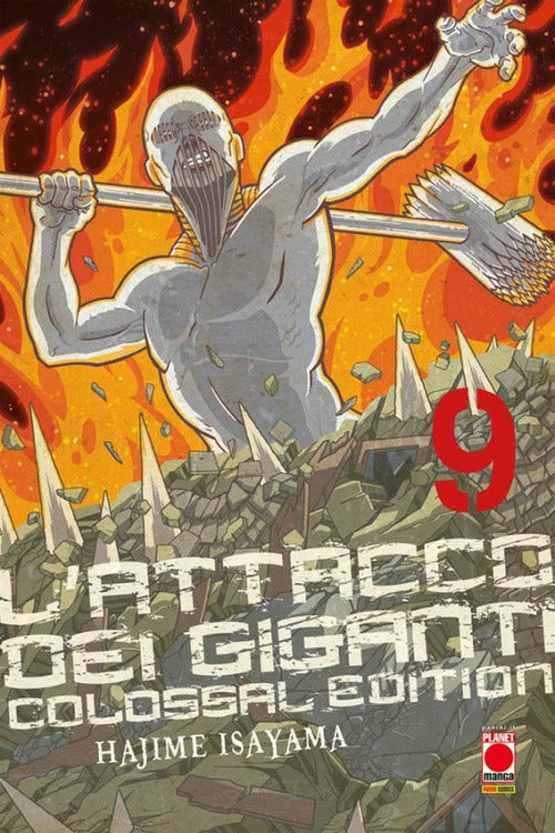 Cover of attacco dei giganti. Colossal edition