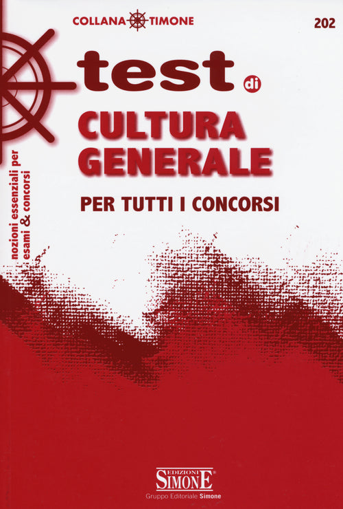 Cover of test di cultura generale per tutti i concorsi