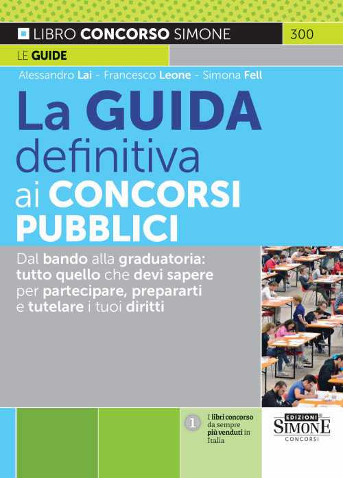 Cover of guida definitiva ai concorsi pubblici