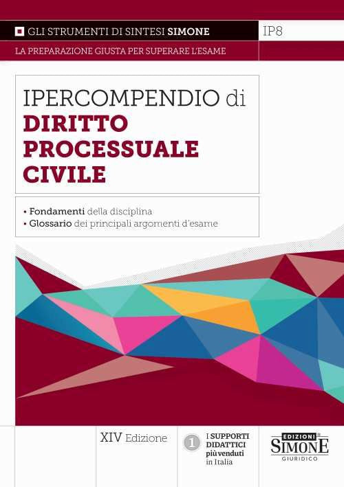 Cover of Ipercompendio di diritto processuale civile