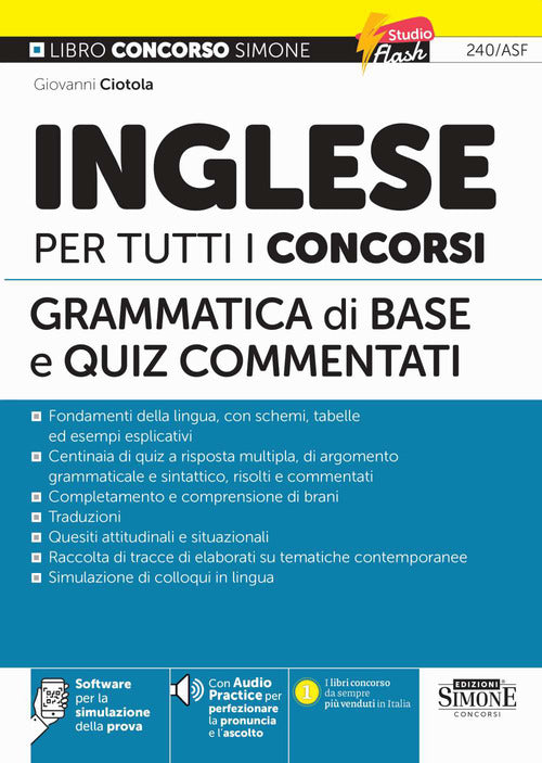 Inglese per tutti i concorsi. Grammatica di base e quiz commentati